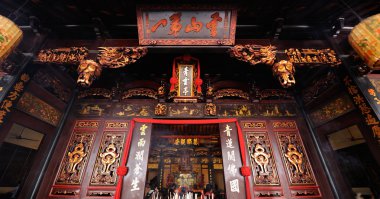 Melaka Hoon Teng tapınakta Cheng. Malezya