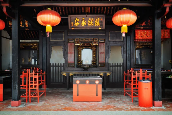 Melaka Çin tapınakta. Malezya