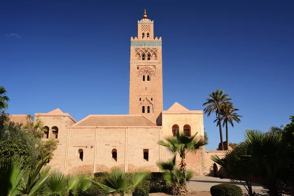 Marocco. Moschea di Koutoubia a Marrakech — Foto Stock