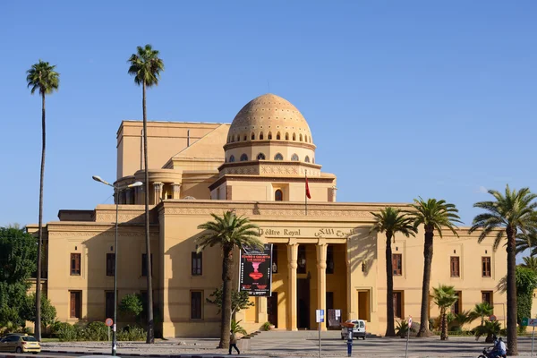 Maroko. Królewski teatr w Marrakesz — Zdjęcie stockowe