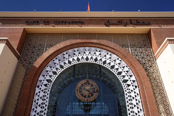 Morocco. The train station in Marrakesh — Stock Photo, Image