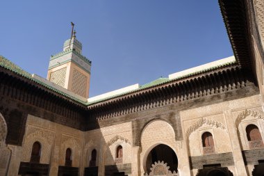 Fas. Medreseler Bou Inania Fes