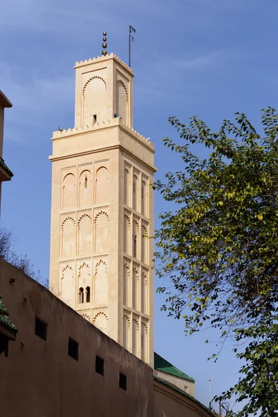 Maroko. Minaret Meczetu w Meknès — Zdjęcie stockowe