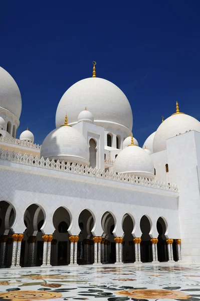 Abu-dhabi. Scheich-Zayed-Moschee — Stockfoto