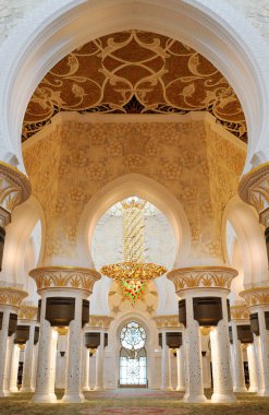 Sheikh Zayed Camisi Abu-Dabi iç
