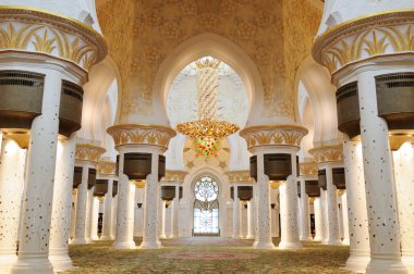 Sheikh Zayed Camisi Abu-Dabi iç