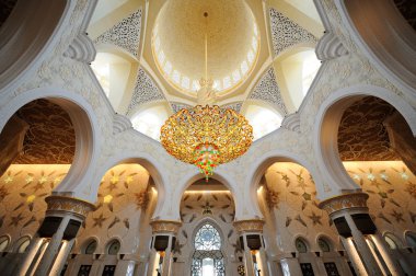 Sheikh Zayed Camisi Abu-Dabi iç