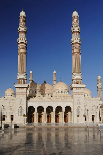 Yemen. Sanaa sarı Camii — Stok fotoğraf