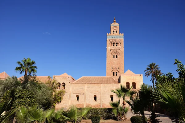Marocco. Moschea di Koutoubia a Marrakech — Foto Stock