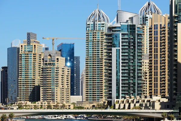 Skyscrapers of Dubai Marina — Stock Photo, Image