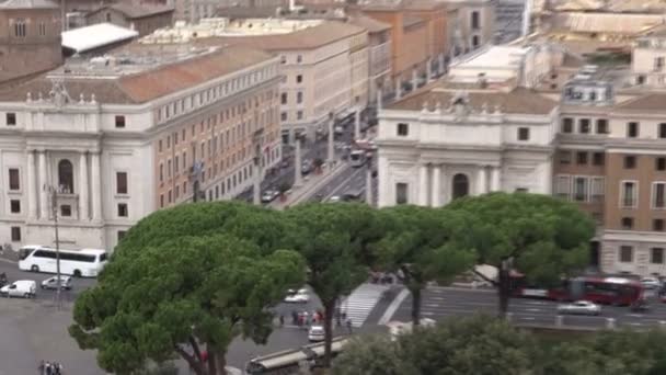 Sankt Peters basilikan Roma — Stockvideo