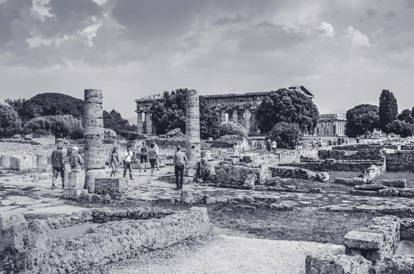 Sitio arqueológico de Paestum. Italia —  Fotos de Stock