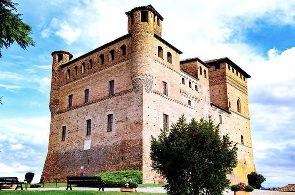 Castello in Piemonte, Italia — Foto Stock
