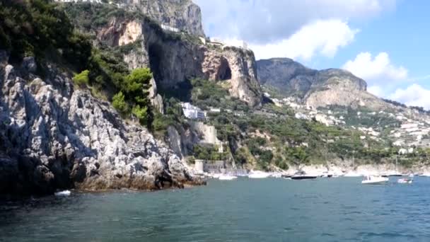Coastline of Amalfi — Stock Video