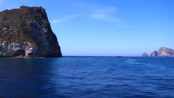 Eolie island, Sicilië, Italië, — Stockvideo