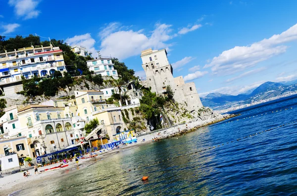 Angled shot of Amalfi Coast — Stock Photo, Image
