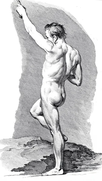 Γυμνός άντρας — Φωτογραφία Αρχείου