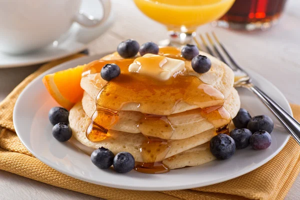 Pancake Blueberry — Stok Foto