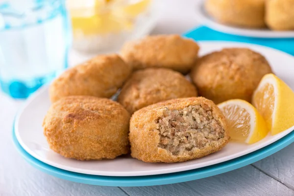 Fischkuchen — Stockfoto