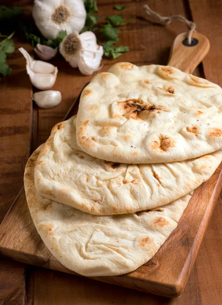 Chleb naan — Zdjęcie stockowe