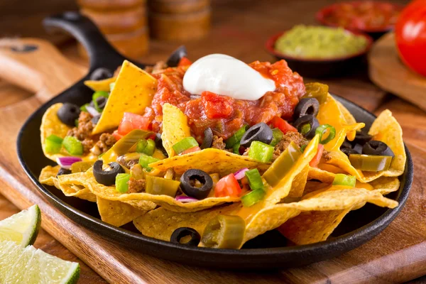 Nachos Supremo — Foto de Stock