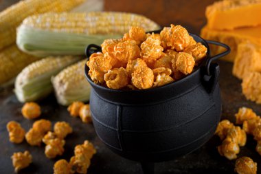 Cheddar peynir Kettle Mısır patlamış mısır