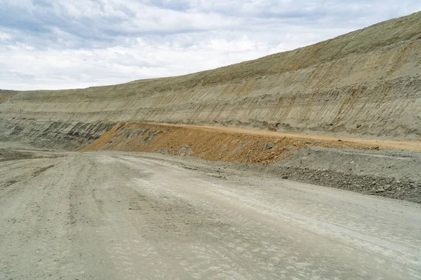 Madencilik Boksit Maden Havası Için Açık Çukur — Stok fotoğraf