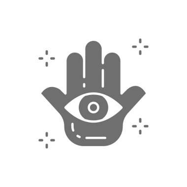 Fatima 'nın eli, Hamsa maskotu, tılsım, tılsım....