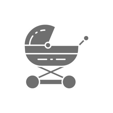 Bebek arabası, bebek arabası, yeni doğan için bebek arabası, bebek arabası resmi.