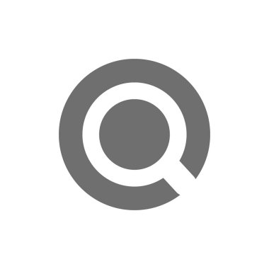 Kahve, çay, gri ikon. Beyaz arkaplanda izole