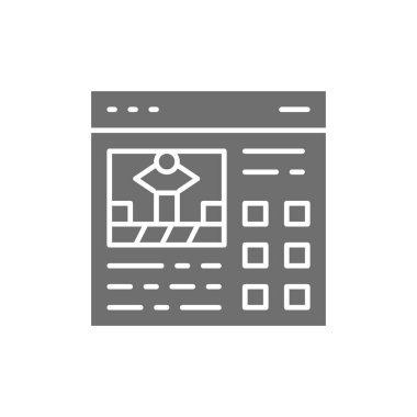 Proje sunumu, mekanizma gri simgesi kullanma kılavuzu.