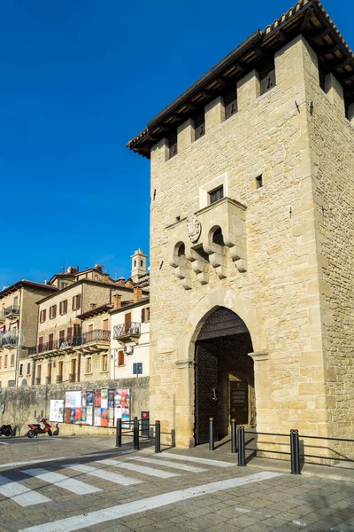 Porta San Francesco San Marino Άλλως Porta Del Loco Κατασκευάστηκε — Φωτογραφία Αρχείου