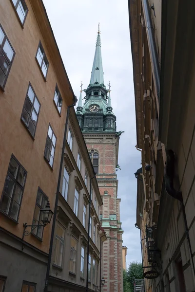Tyska kyrkan (German Church), Stockholm, Old town — Stock Photo, Image