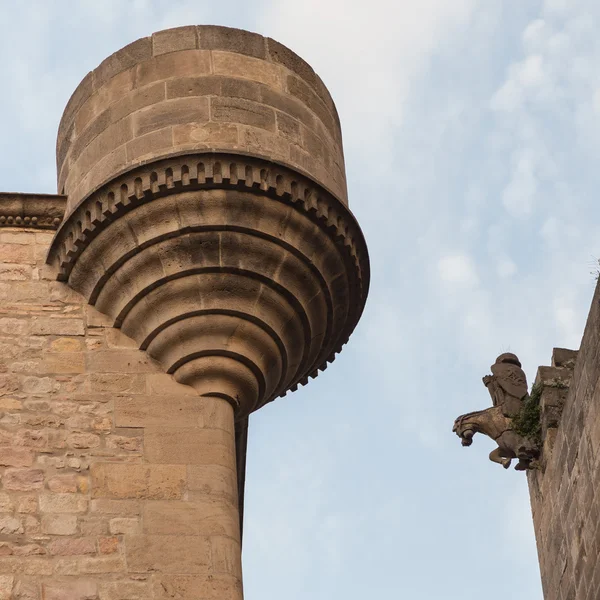 Castelo Medieval de Barcelona — Fotografia de Stock