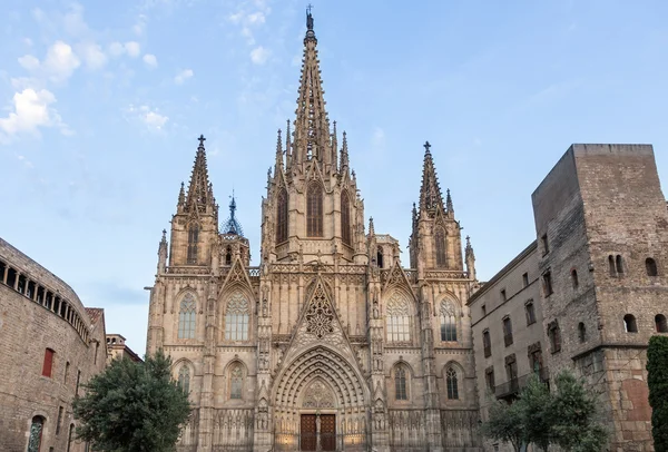 Gotische Kathedrale barcelona Stockbild