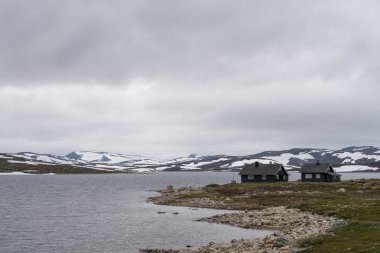Norveç kırsal manzara