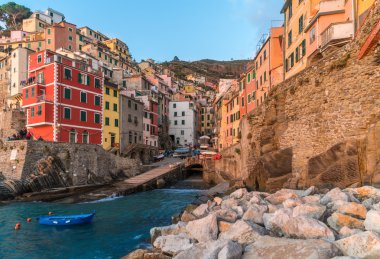 Riomaggiore içinde cinque terre, İtalya