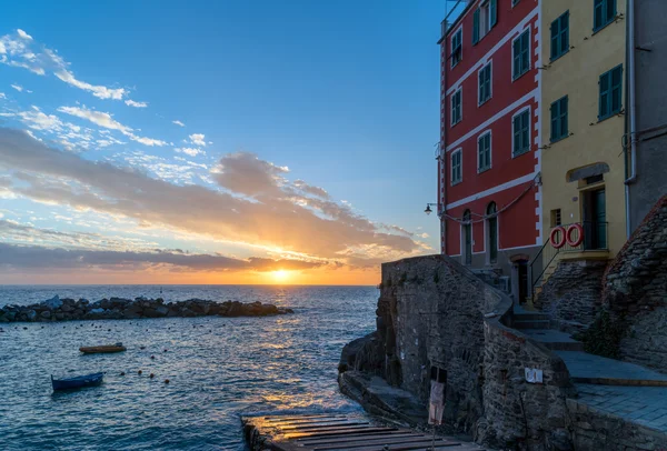 Riomaggiore in  Cinque Terre, Italy — Stock Photo, Image