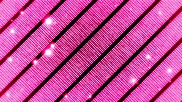 Linee Rosse Classe Con Elementi Quadrati Glitter Astratto Sfondo Lusso — Video Stock