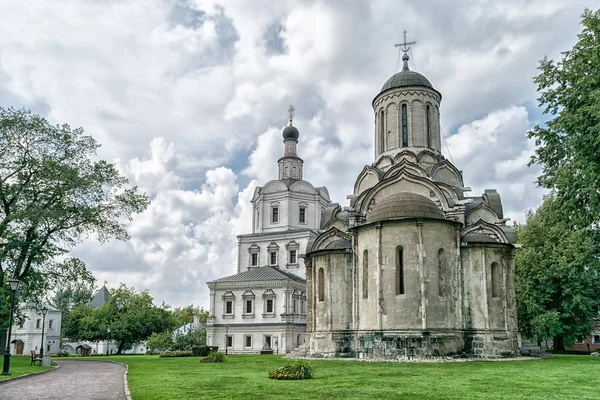 Спасский собор и церковь Михаила Архангела — стоковое фото