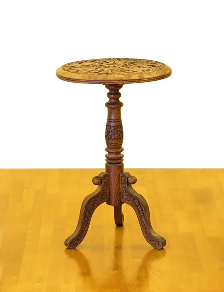 装飾的な木製のテーブル — ストック写真