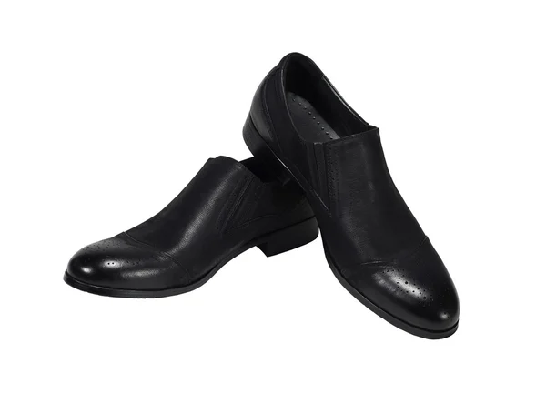 Zapatos de cuero negro — Foto de Stock