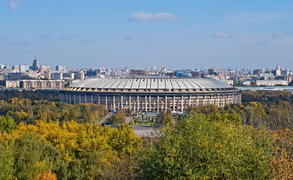 Moskova'da Lujniki Stadyumu yeniden inşası