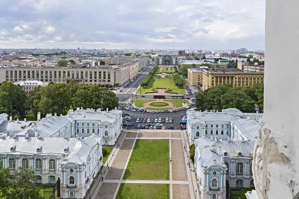 Vista desde el campanario de la Catedral de Smolny —  Fotos de Stock