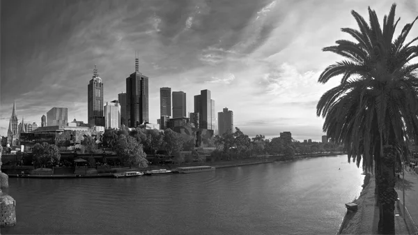 Yarra river on a sunny monring — Stock Photo, Image