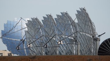 solar farm clipart