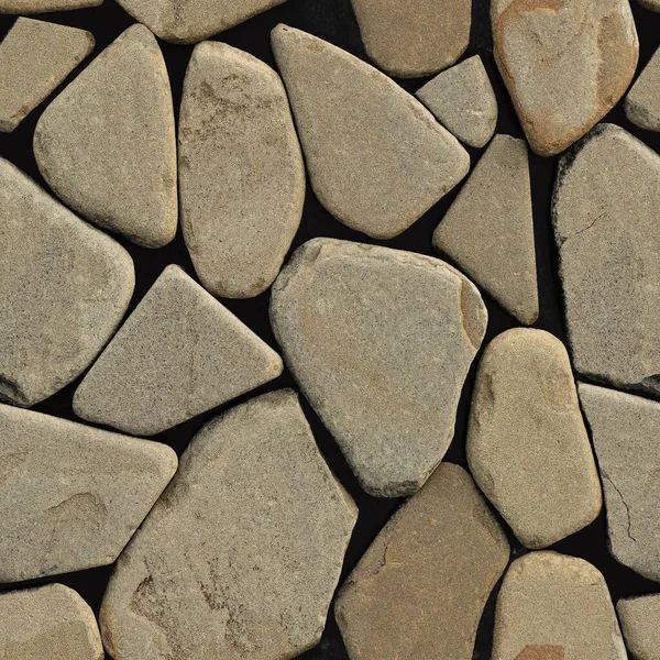 Bezešvé Struktury Hladkého Kamene Pískovcové Pozadí Zaoblenými Rohy — Stock fotografie