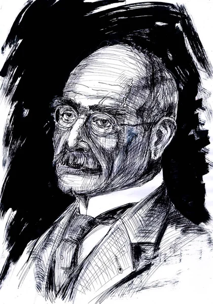 Nagyszerű Írók Sorozata Sir Joseph Rudyard Kipling 1865 Ben Született — Stock Fotó