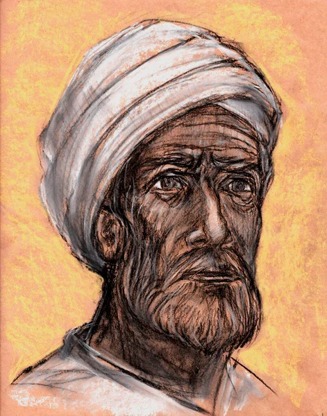 Eine Reihe Großartiger Wissenschaftler Abu Zeid Abdurrahman Ibn Muhammad Khadrami — Stockfoto