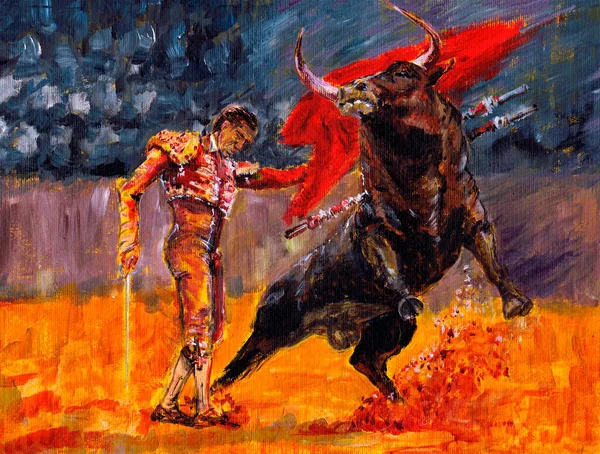 Stierkampf Luis Miguel Domingin Der Spanische Matador War Den 40Er — Stockfoto